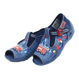 Scarpe per bambini Befado 217P101 rosso blu navy blu 3