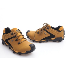 Scarponi Trekking Pelle Nat HLD923 Camel multicolore giallo 1