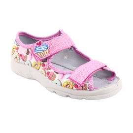 Scarpe per bambini Befado 969X142 rosa multicolore 2