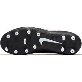 Nike Tiempo Rio Iv Fg Jr 897731-002 scarpe da calcio nero nero 1