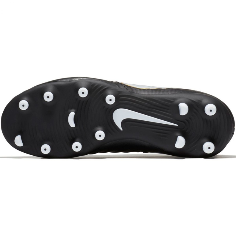 Nike Tiempo Rio Iv Fg Jr 897731-002 scarpe da calcio nero nero 1