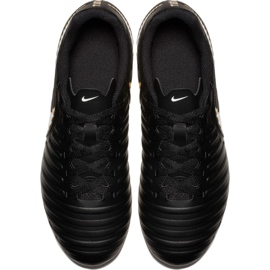 Nike Tiempo Rio Iv Fg Jr 897731-002 scarpe da calcio nero nero 2