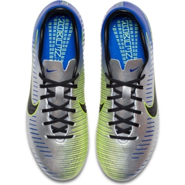 Nike Mercurial Victory 6 Neymar Fg Jr 921488-407 scarpe da calcio grigio argento 1