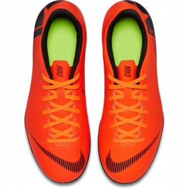 Nike Mercurial Vapor 12 Club Mg Jr AH7350-810 scarpe da calcio arancia arancia 1