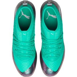 Scarpe da calcio Puma Future 2.3 Netfit Fg Ag Color Shift M 104832 01 verde verde 1