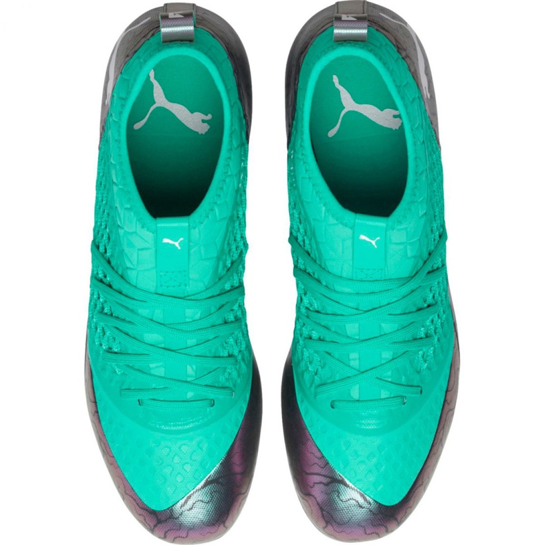 Scarpe da calcio Puma Future 2.3 Netfit Fg Ag Color Shift M 104832 01 verde verde 1