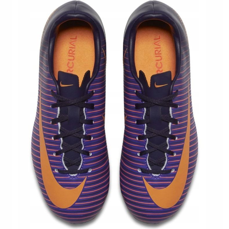 Nike Mercurial Vapor Xi Fg Jr 831945-585 scarpe da calcio viola viola 1