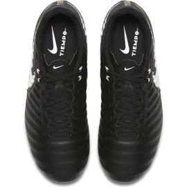Nike Tiempo Iv Fg Jr 897725-002 scarpe da calcio nero nero 1