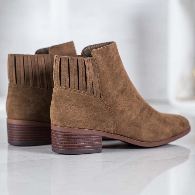 SDS Stivali slip-on marrone 2