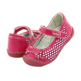 Ballerine da bambina Ren But 1405 rosa bianco 4