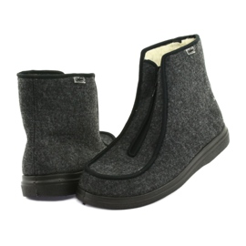 Scarpe da uomo Befado pu 996M004 grigio 4