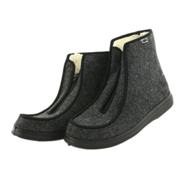 Scarpe da uomo Befado pu 996M004 grigio 3