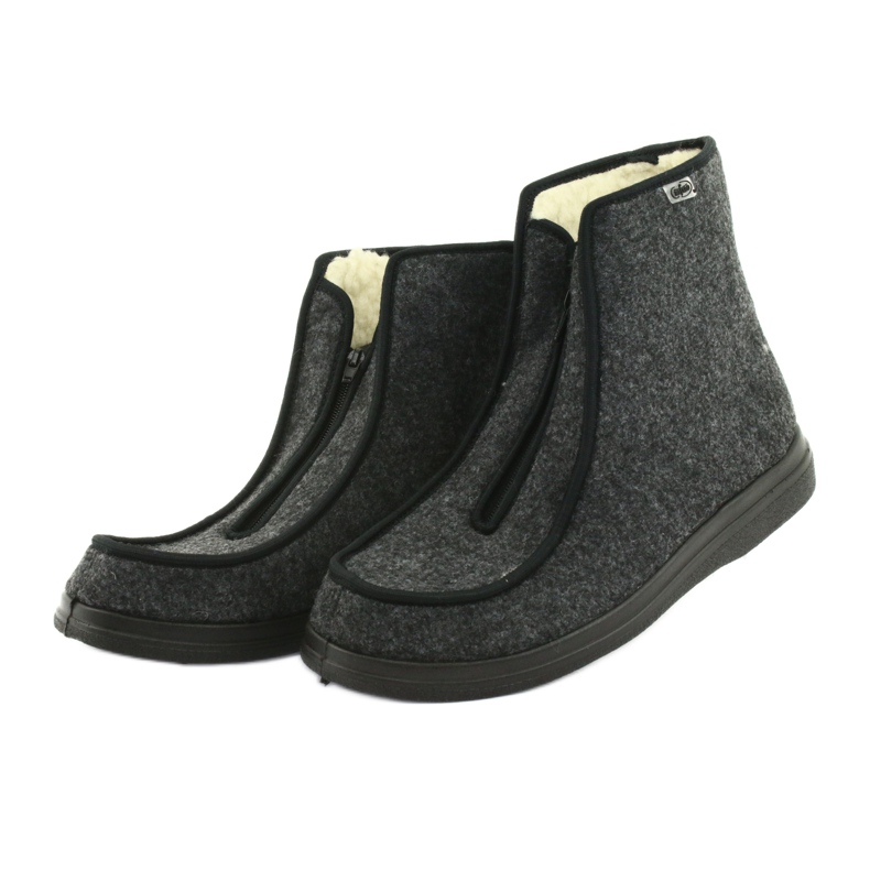 Scarpe da uomo Befado pu 996M004 grigio 3
