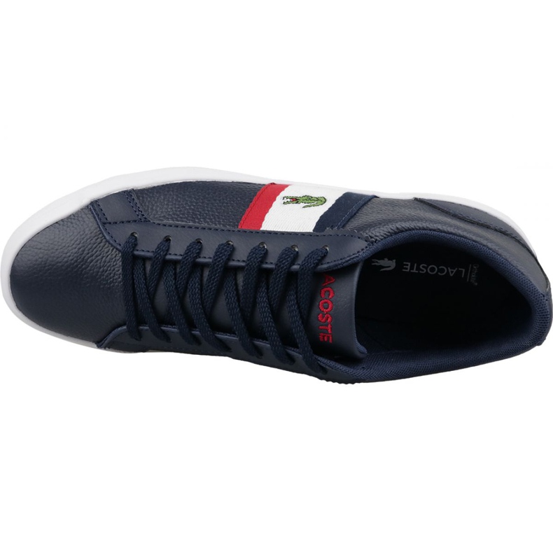 Lacoste Lerond 119 M 737CMA00457A2 bianca rosso blu navy 2