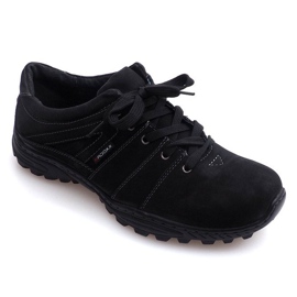 Scarpe Trekking Pelle Nat 6144 Nero 1