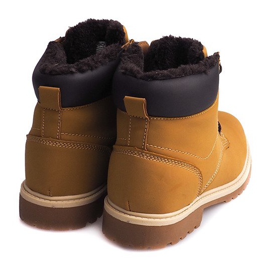 Timberki Trapery Doposci D08 Camel marrone 2