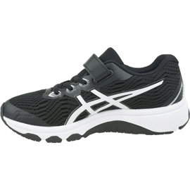 Scarpe da corsa Asics GT-1000 8 Ps Jr 1014A067-001 bianco nero 1