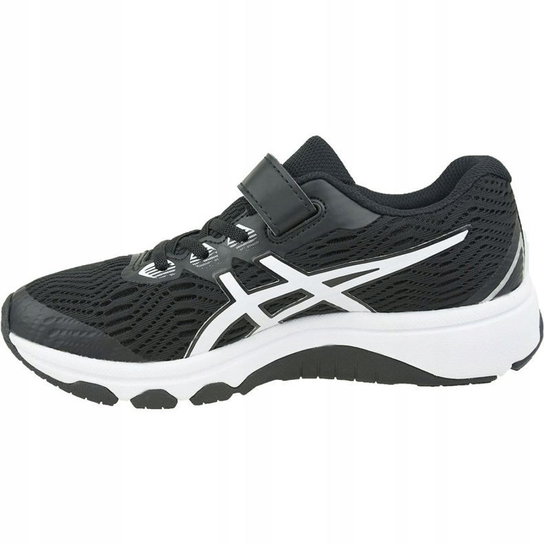 Scarpe da corsa Asics GT-1000 8 Ps Jr 1014A067-001 bianca nero 1