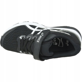 Scarpe da corsa Asics GT-1000 8 Ps Jr 1014A067-001 bianca nero 2