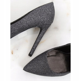 Spille in broccato di grafite NF-58P Peltro nero multicolore 1