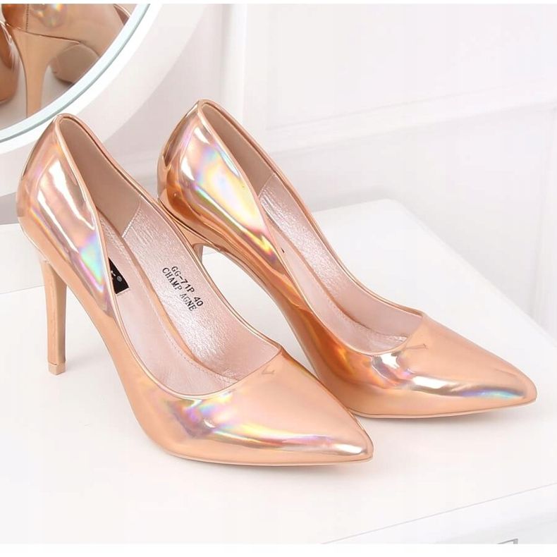 Spille metalliche champagne GG-71P Champagne rosa 2