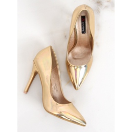 Spille metallizzate oro GG-71P Oro d'oro 1