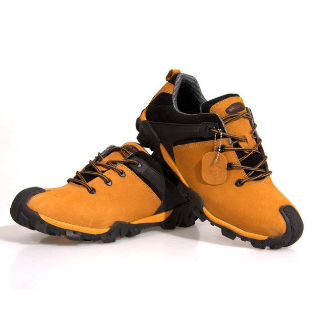 Scarponi da Trekking NAT Pelle. 6254 Cammello marrone nero 2