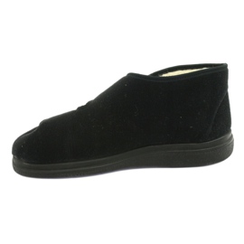 Dr.ORTO Befado ciabatte calde da donna in pu 986D011 nere nero 2