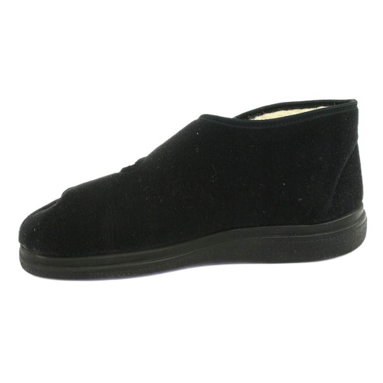 Dr.ORTO Befado ciabatte calde da donna in pu 986D011 nere nero 2