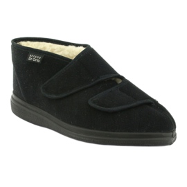 Dr.ORTO Befado ciabatte calde da donna in pu 986D011 nere nero 1