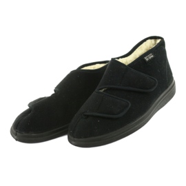 Dr.ORTO Befado ciabatte calde da donna in pu 986D011 nere nero 3