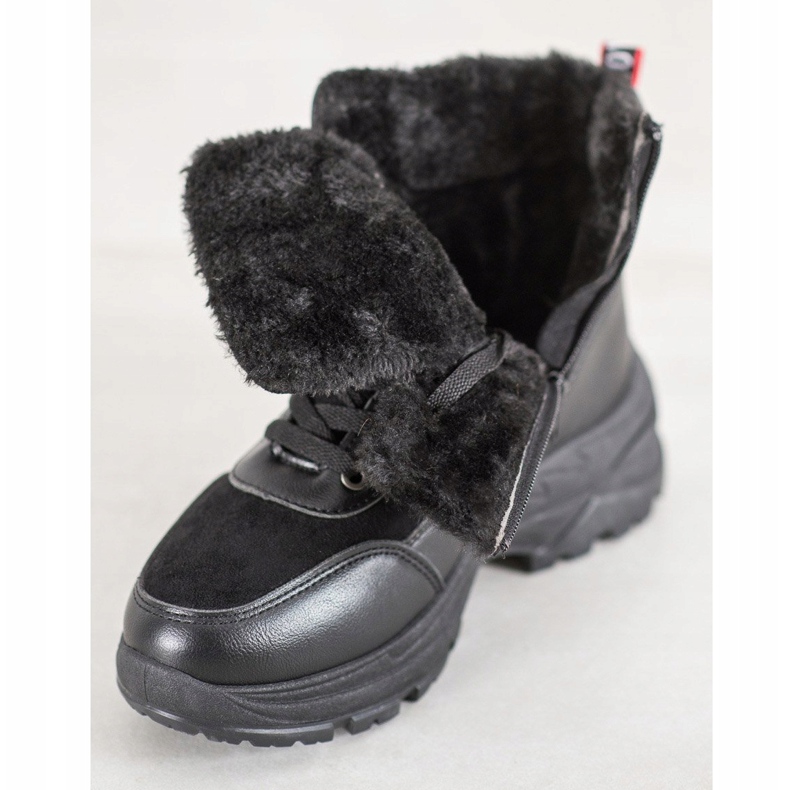 Haver Scarpe da ginnastica calde nero 2