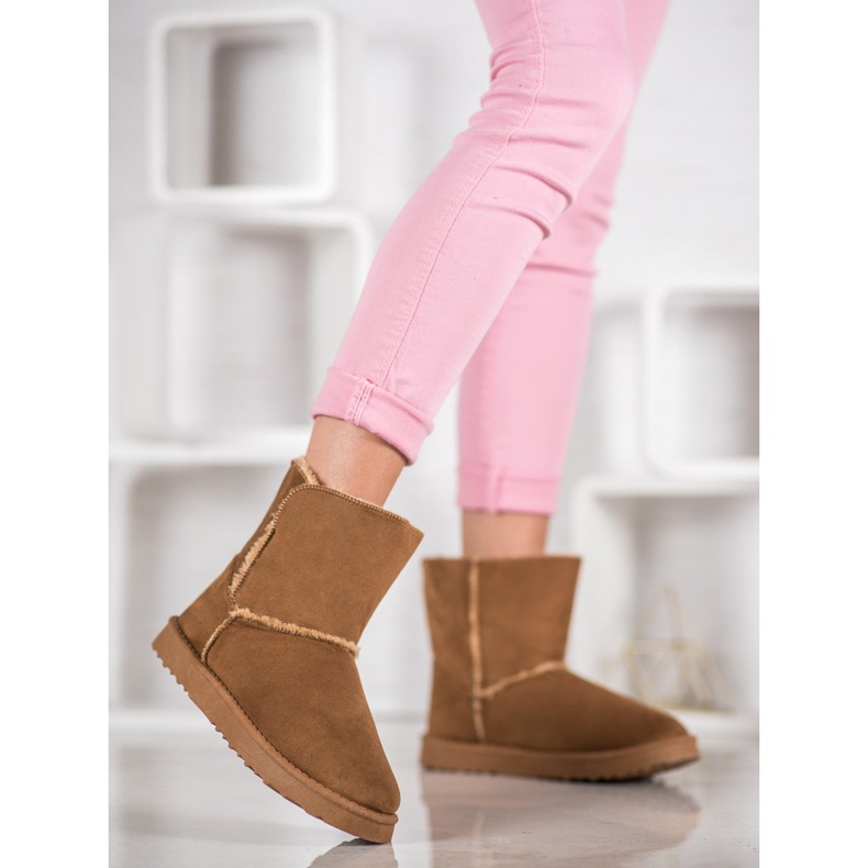 Lucky Shoes Stivali da neve cammello marrone 2