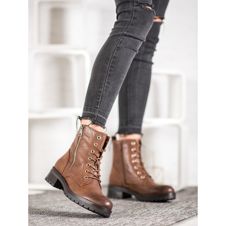 SDS Comodi stivali marroni marrone 1