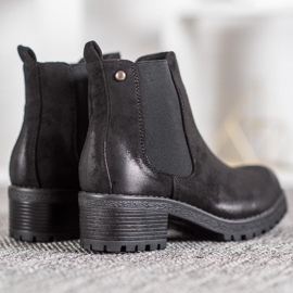 Goodin Stivaletti Slip-on Stivali Jodhpur nero 1