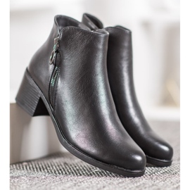 J. Star Stivali caldi con ecopelle nero 1