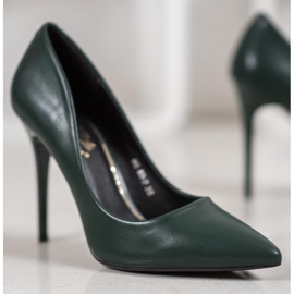 Small Swan Tacchi alti sexy verde 1
