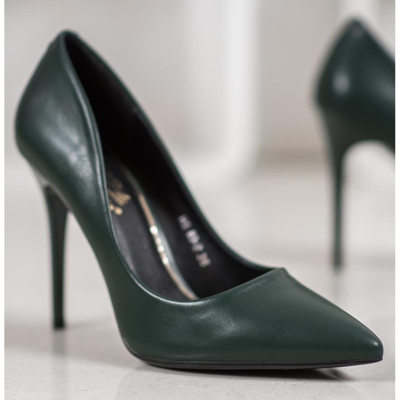 Small Swan Tacchi alti sexy verde 1