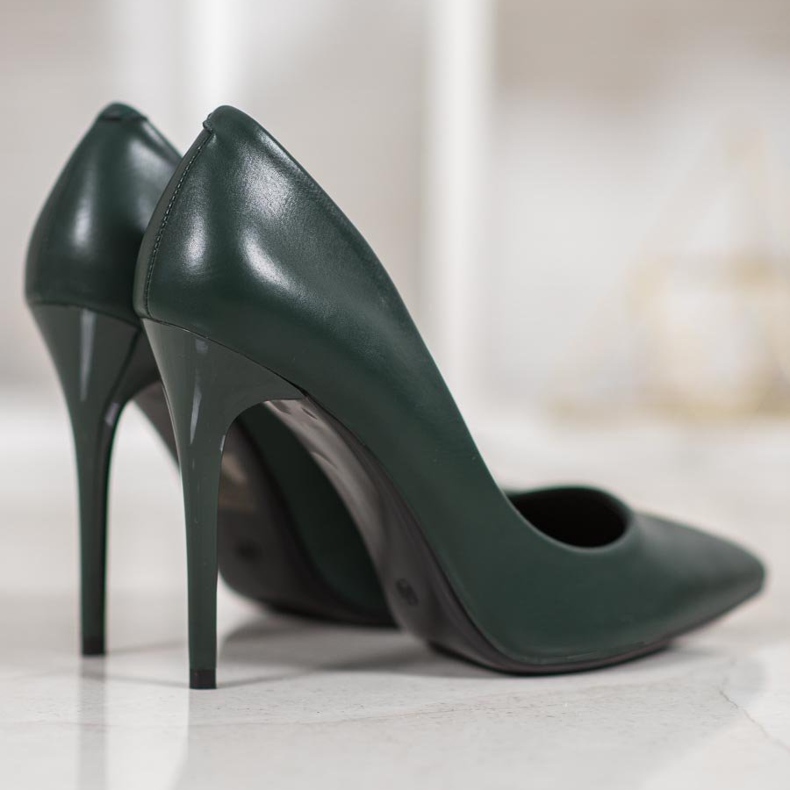 Small Swan Tacchi alti sexy verde 2