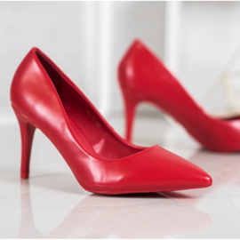 Small Swan Tacchi alti rossi eleganti rosso 1