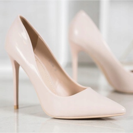 Small Swan Perni verniciati marrone 1