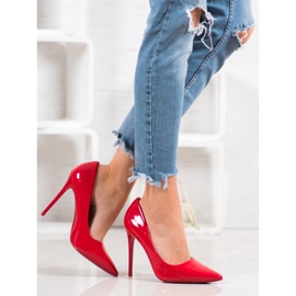 Small Swan Perni verniciati rosso 1