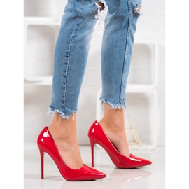 Small Swan Perni verniciati rosso 2