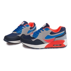 Sneakers B308A-1 Grigio blu navy multicolore 1