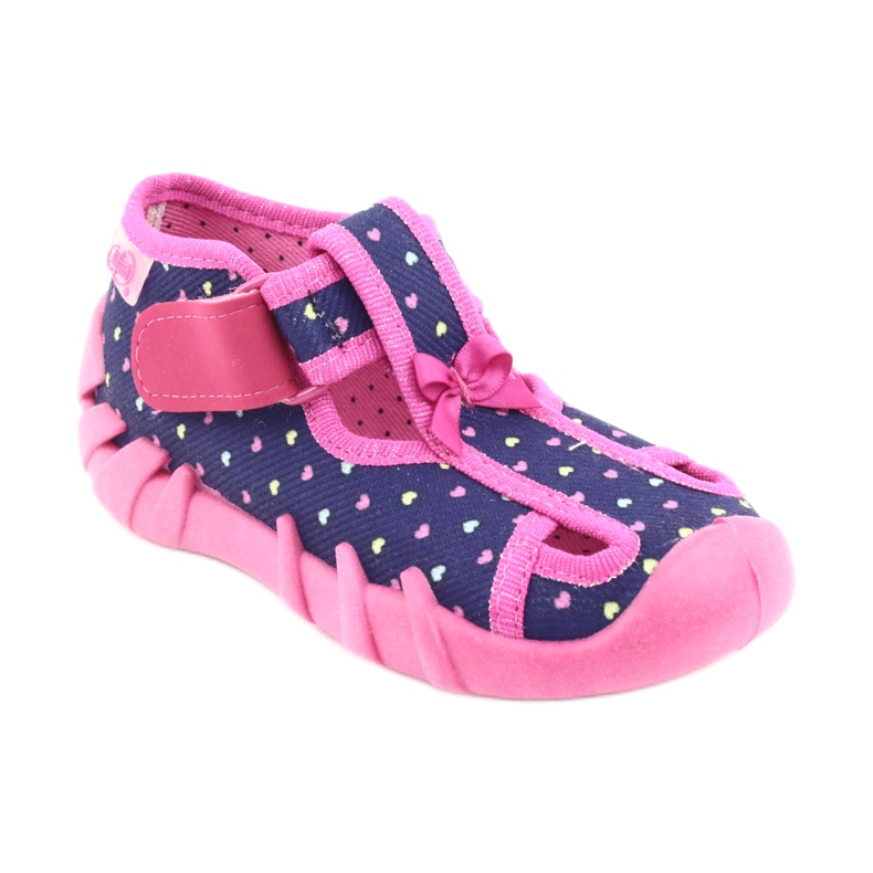 Scarpe per bambini Befado 190P092 blu navy rosa 1