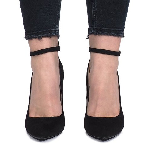 Décolleté nere su tacco Heaven nero 1