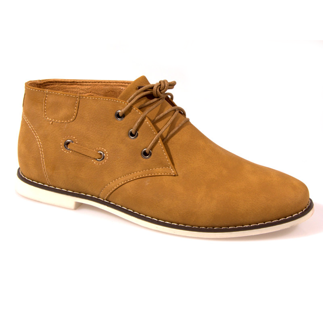 Stivali Alti Legati DS900 Camel marrone 1