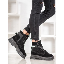 Bella Paris Stivali con plateau classici nero 1
