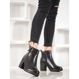 Bella Paris Stivali casual in ecopelle nero 2