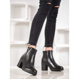 Bella Paris Stivali in ecopelle nero 1